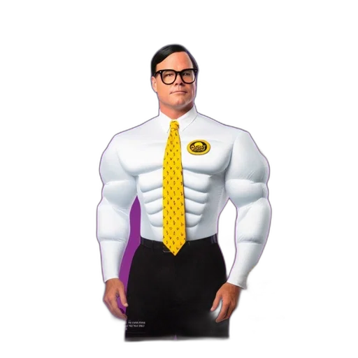 staff, animal, cartoon, 3d render transparent PNG cut-out