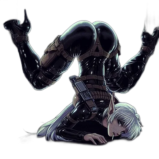 robot, creature, weapon, mask transparent PNG cut-out