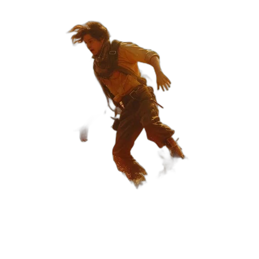 creature, animal, dragon, staff transparent PNG cut-out
