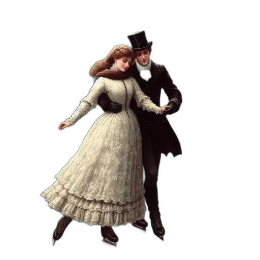 hat, dress, staff, concept art transparent PNG cut-out