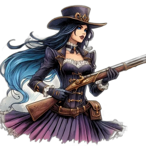 weapon, staff, comic book art, fantasy art transparent PNG cut-out
