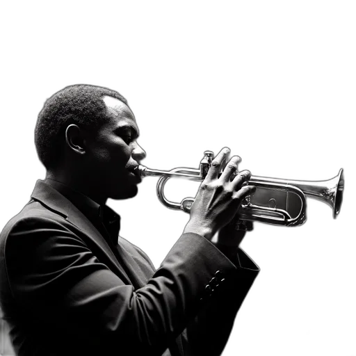 american, trumpet, player, person transparent PNG cut-out
