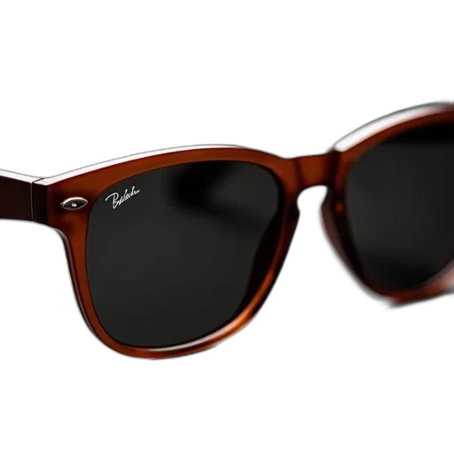 3d render, earth tones, pair, sunglasses transparent PNG cut-out
