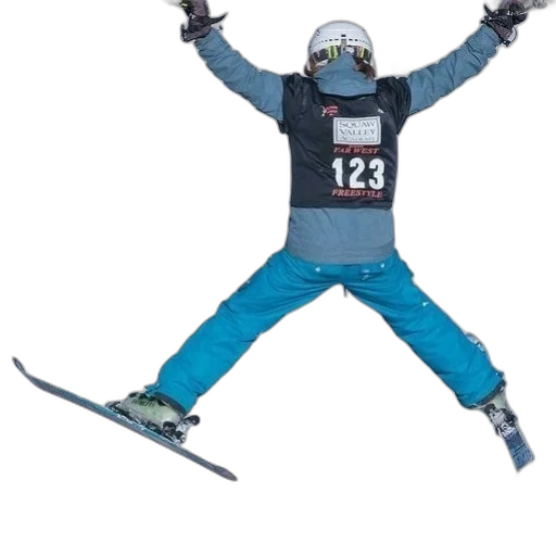 jacket, staff, snowboarder, wearing transparent PNG cut-out