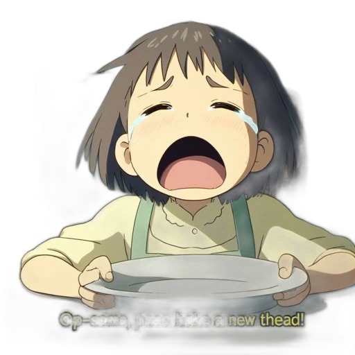food, creature, face, anime transparent PNG cut-out