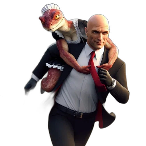 staff, mask, weapon, jacket transparent PNG cut-out