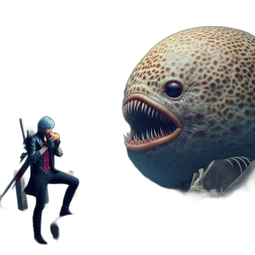 creature, weapon, animal, concept art transparent PNG cut-out