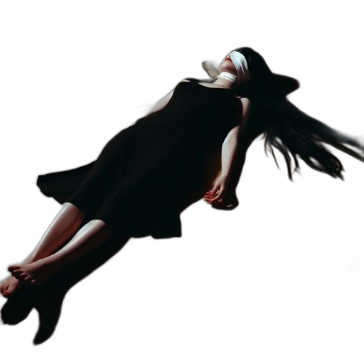 dress, staff, creature, mask transparent PNG cut-out