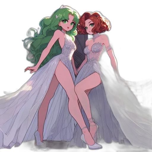 dress, concept art, fantasy art, watercolor transparent PNG cut-out