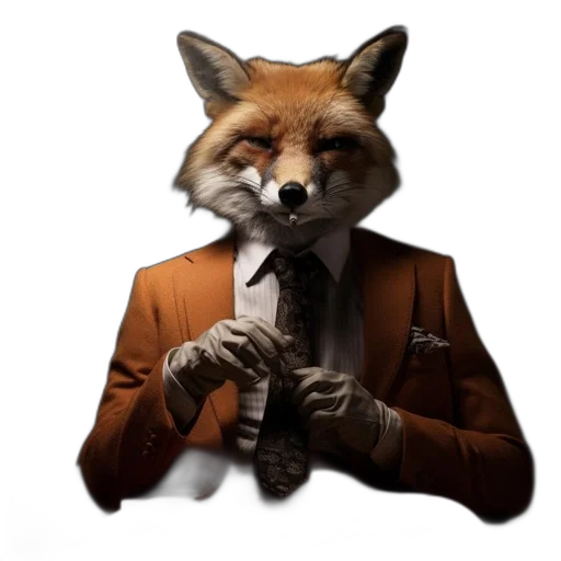 jacket, animal, staff, mask transparent PNG cut-out