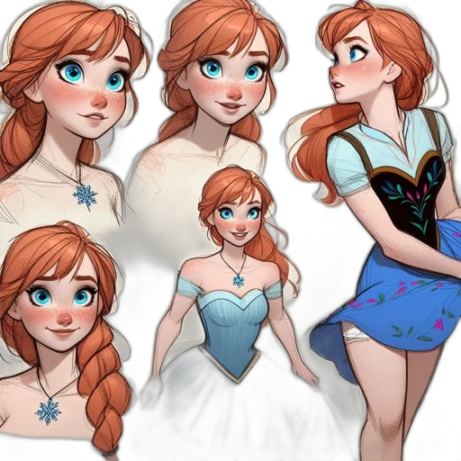 dress, concept art, fantasy art, cartoon transparent PNG cut-out