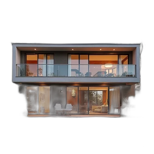 building, 3d render, photorealistic, concept art transparent PNG cut-out