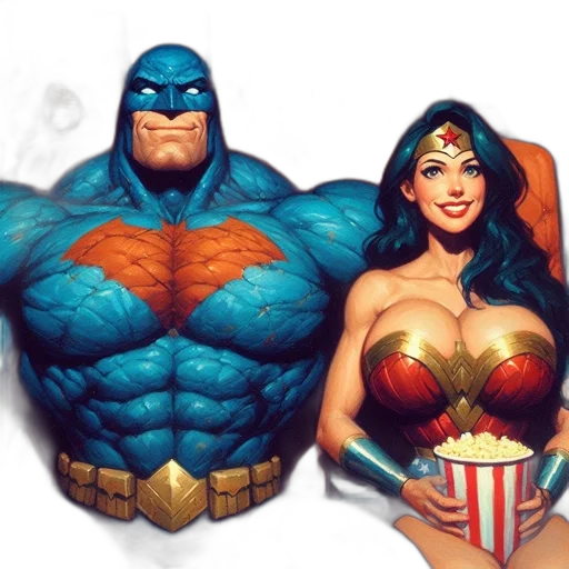 comic book art, concept art, fantasy art, 3d render transparent PNG cut-out