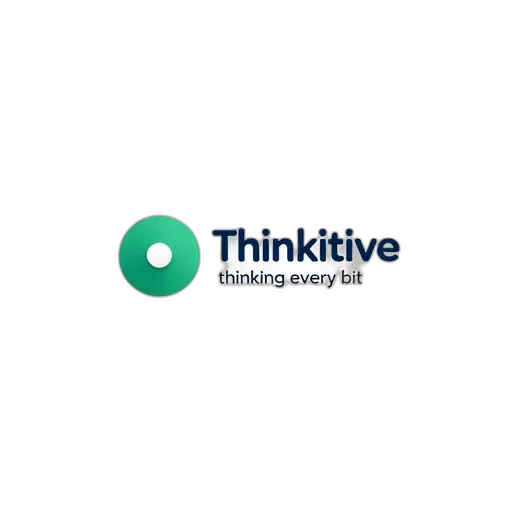 white, background, word, thinkitive transparent PNG cut-out