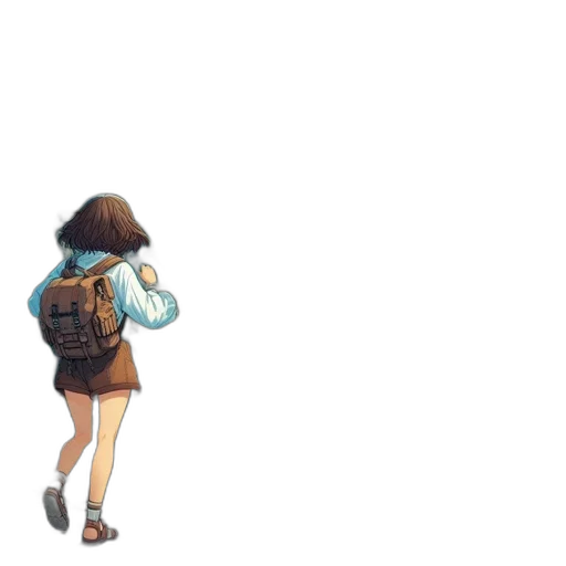 jacket, dress, umbrella, robot transparent PNG cut-out