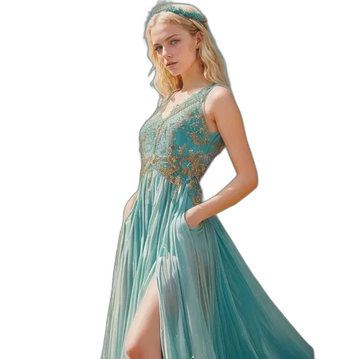 dress, dragon, fantasy art, concept art transparent PNG cut-out