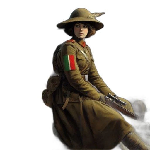 hat, staff, jacket, weapon transparent PNG cut-out