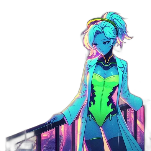 jacket, robot, dress, staff transparent PNG cut-out