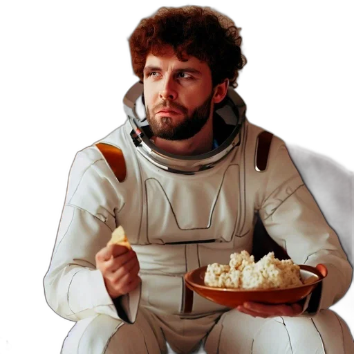 jacket, food, concept art, outer space transparent PNG cut-out