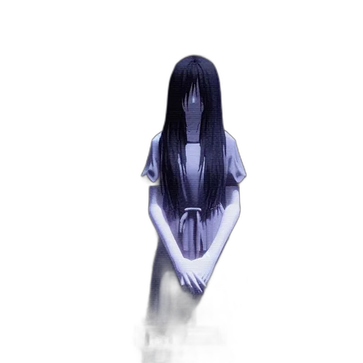 dress, hair, creature, mask transparent PNG cut-out