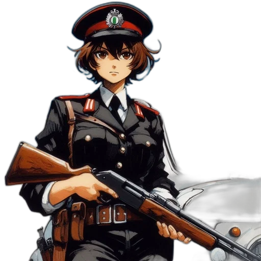 weapon, staff, sword, hat transparent PNG cut-out