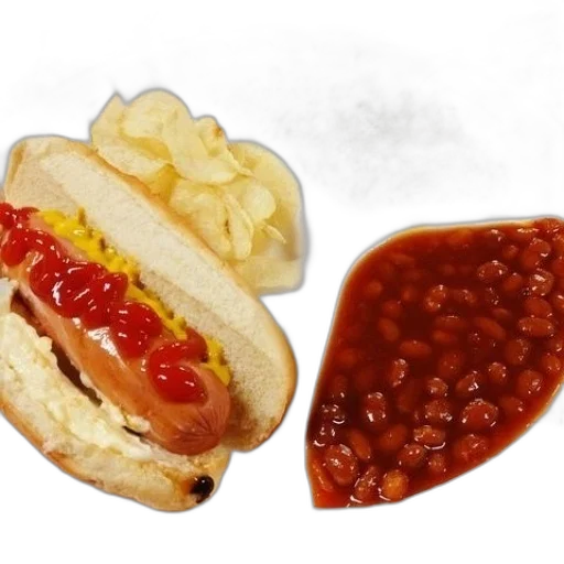 food, crown, photorealistic, 3d render transparent PNG cut-out