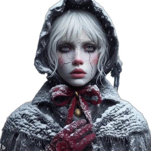 face, jacket, mask, creature transparent PNG cut-out