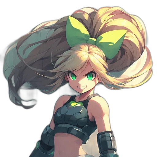 hair, weapon, staff, face transparent PNG cut-out