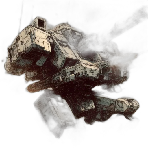 weapon, robot, dragon, creature transparent PNG cut-out