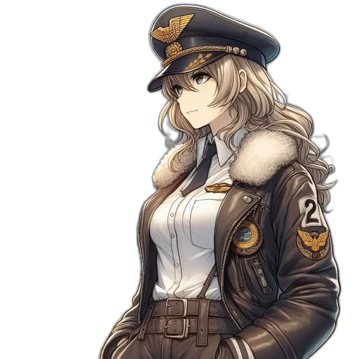 hat, jacket, staff, weapon transparent PNG cut-out
