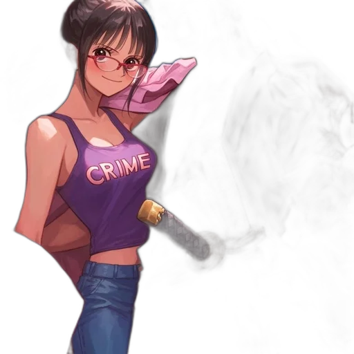 weapon, staff, jacket, dress transparent PNG cut-out