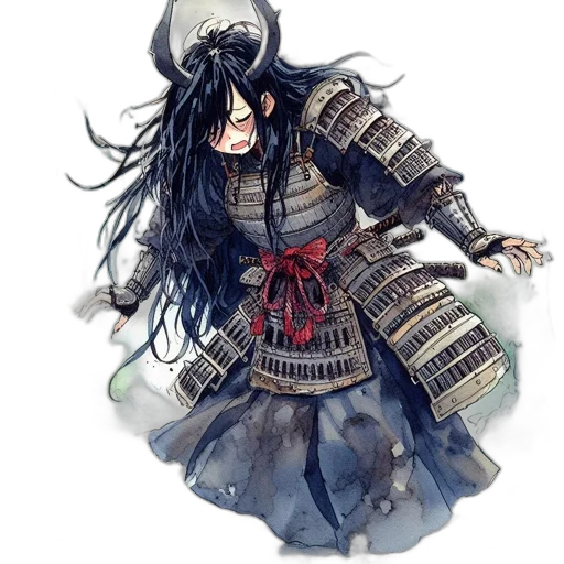 dress, weapon, mask, staff transparent PNG cut-out