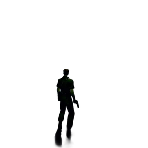 staff, robot, jacket, weapon transparent PNG cut-out