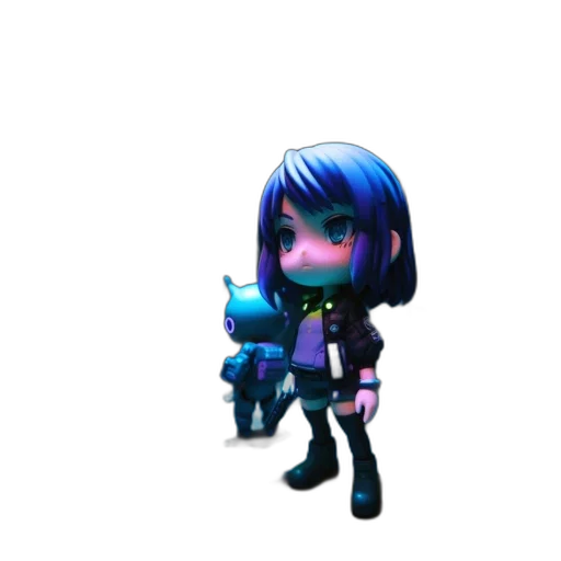 weapon, staff, robot, creature transparent PNG cut-out