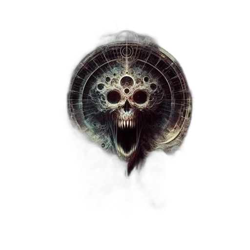 mask, creature, face, hair transparent PNG cut-out