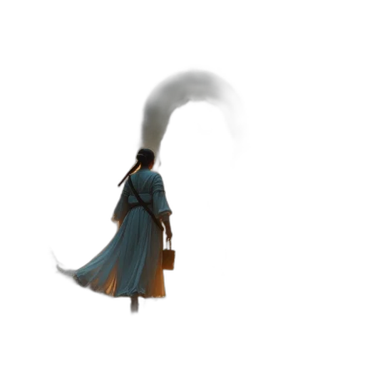 staff, sword, weapon, dress transparent PNG cut-out