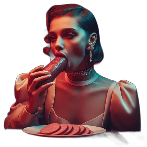 food, jewelry, face, creature transparent PNG cut-out