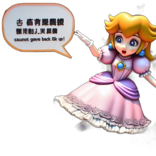 dress, staff, 3d render, concept art transparent PNG cut-out