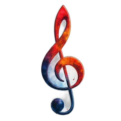 staff, watercolor, fantasy art, photorealistic transparent PNG cut-out