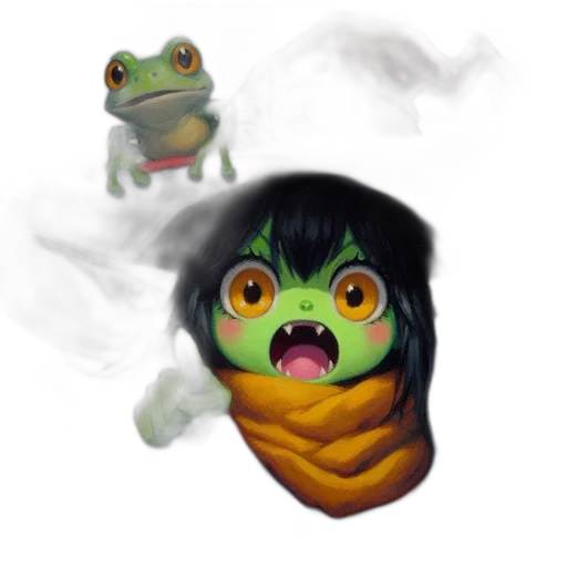 creature, dragon, mask, concept art transparent PNG cut-out