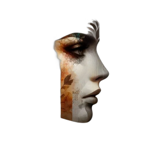 face, mask, hat, crown transparent PNG cut-out