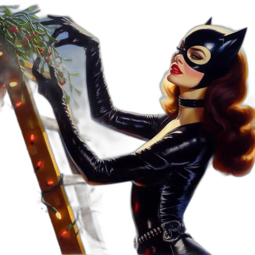 comic book art, concept art, fantasy art, enigmatic transparent PNG cut-out