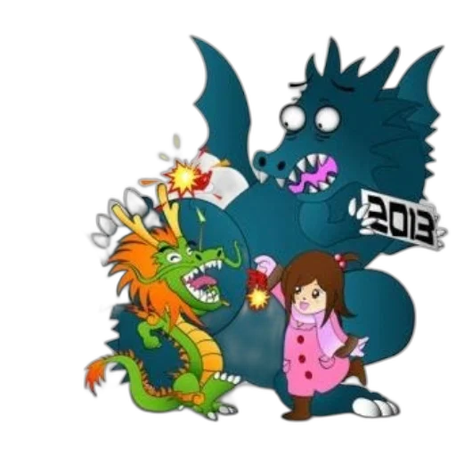 dragon, creature, concept art, pixel art transparent PNG cut-out