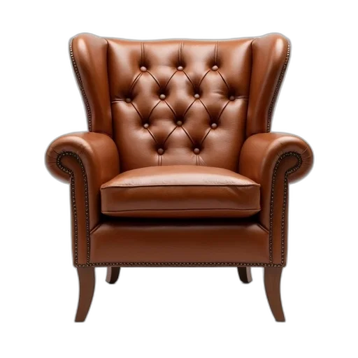furniture, crown, jacket, 3d render transparent PNG cut-out