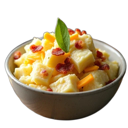 food, potato, salad, cheese transparent PNG cut-out