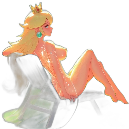 dress, crown, concept art, watercolor transparent PNG cut-out
