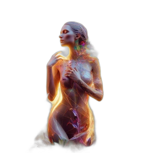 jewelry, creature, dress, concept art transparent PNG cut-out