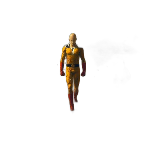 robot, creature, staff, weapon transparent PNG cut-out
