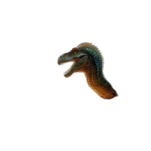 dragon, animal, creature, staff transparent PNG cut-out
