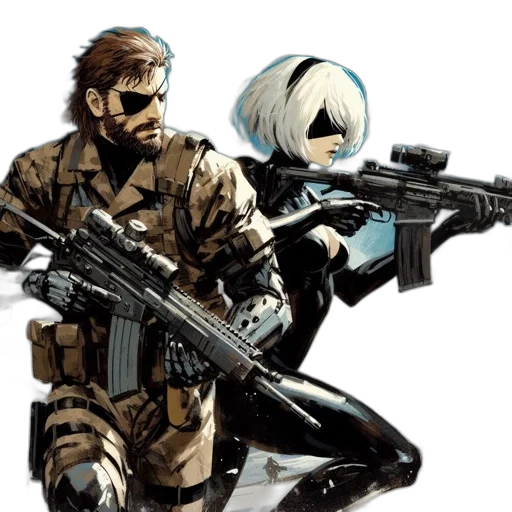 weapon, concept art, comic book art, cyberpunk transparent PNG cut-out